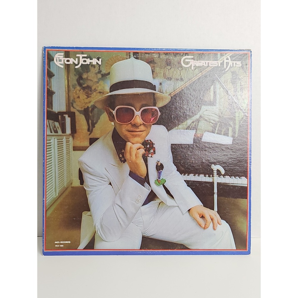 Elton John Greatest Hits 1974 MCA 2128 Record Vinyl Original